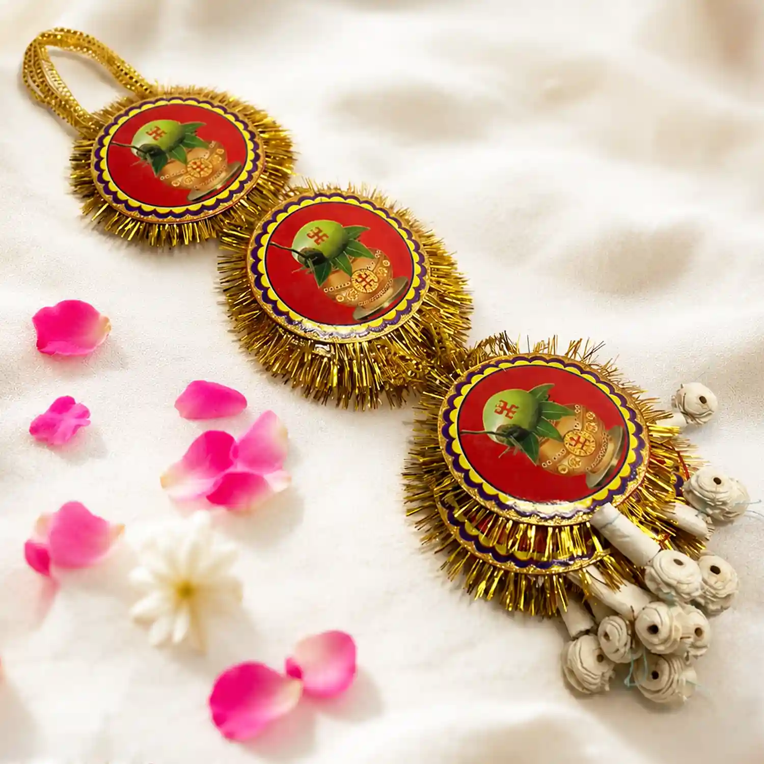 Chandmala for Ghat | Ghot-Daab Shringar Chandramala | Large